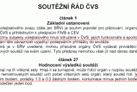 Bodování pražských soutěží
