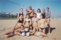Beach-volley kemp v Itálii