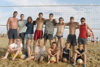 Beach-volley kemp v Itálii