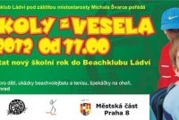 První školní den s plážovým volejbalem