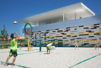 Beach zadarmo v Centru Černý most