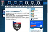 Nový web ČVS